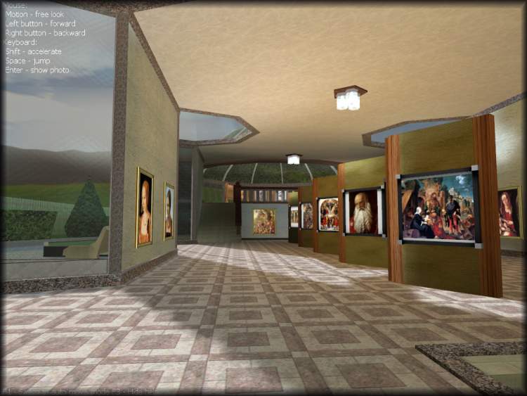 Foto 2 Galleria Virtuale 3D quadri Pittore Albrecht Duerer by RD-Soft(c)